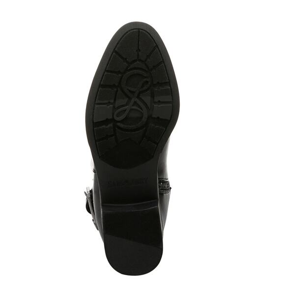 NIB Sam And Libby Percy Regular Calf Knee High Riding Boots Black 9 - Picture 4 of 11